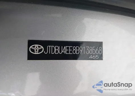 2011 Toyota Corolla Le из США, поврежденный, VIN JTDBU4EE8B9138568